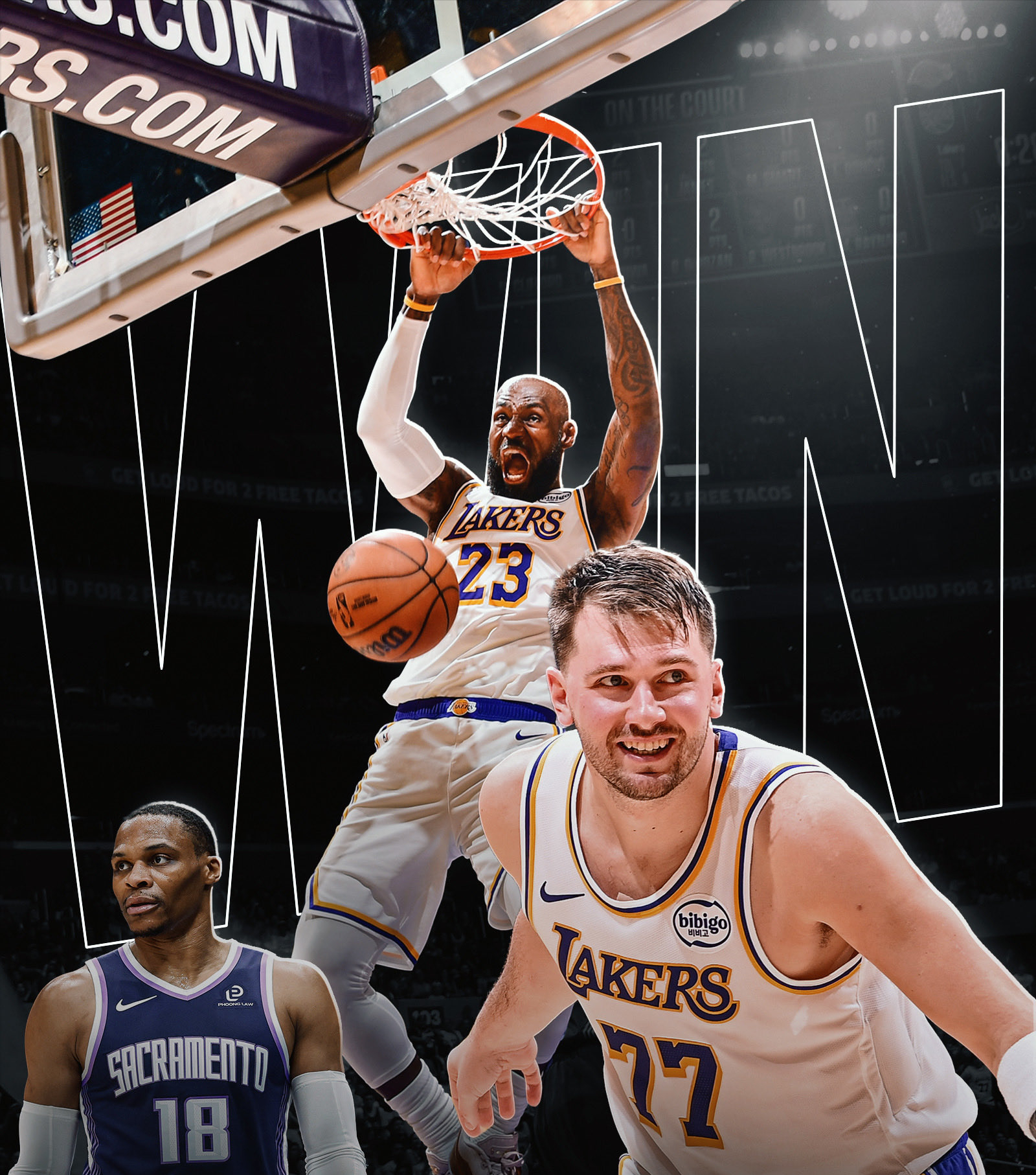 开云app-胜国王取2连胜！湖人2战送63次助攻，东契奇终于像詹姆斯那样打球